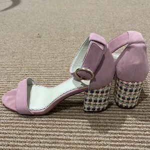 1901 Ellery Sandal Pink Suede
